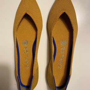 Rothy's The Point Yellow Marigold - 8